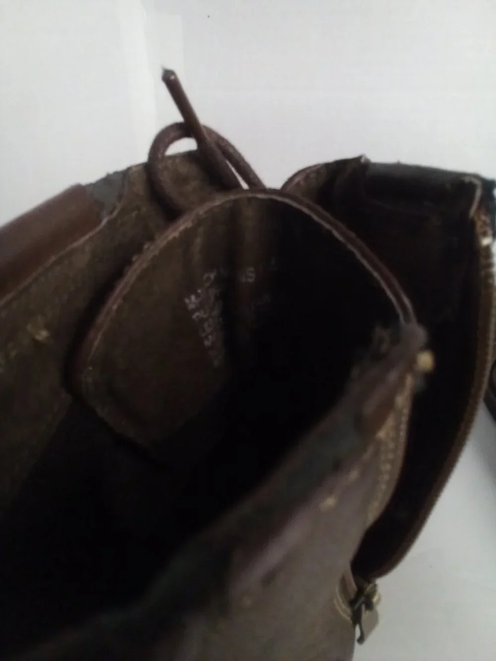 Steve Madden Boots Men 11.5 M Lace Up Zipper Leather Ankle